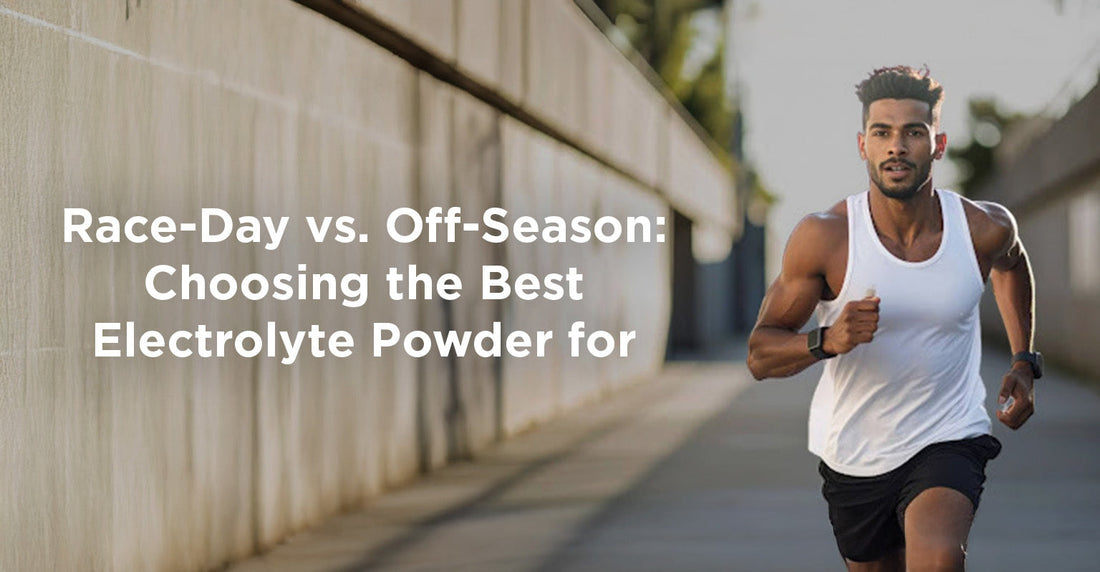 Muscular endurance athlete running outdoors, showing creatine for runners and the performance benefits of low-dose, GI-friendly creatine.