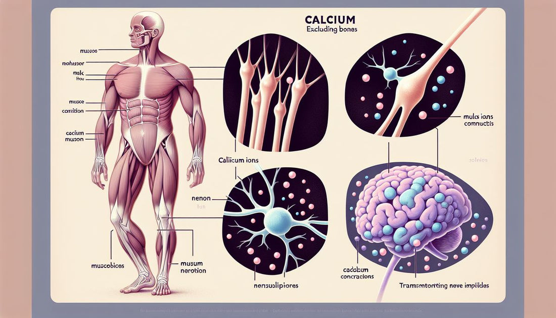 Calcium Beyond Bones: Diving into Calcium's Functions in Muscle Movement and Nerve Messaging