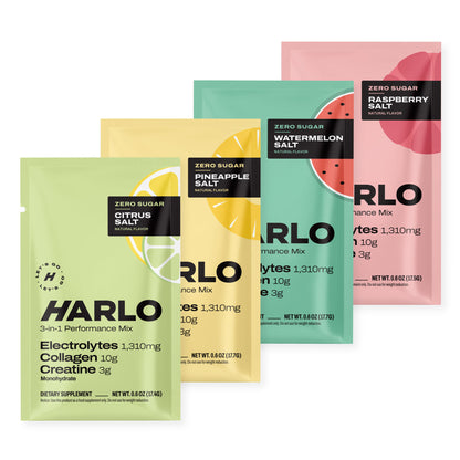 Harlo 3-in-1 Performance Drink Mix - Free Trial!