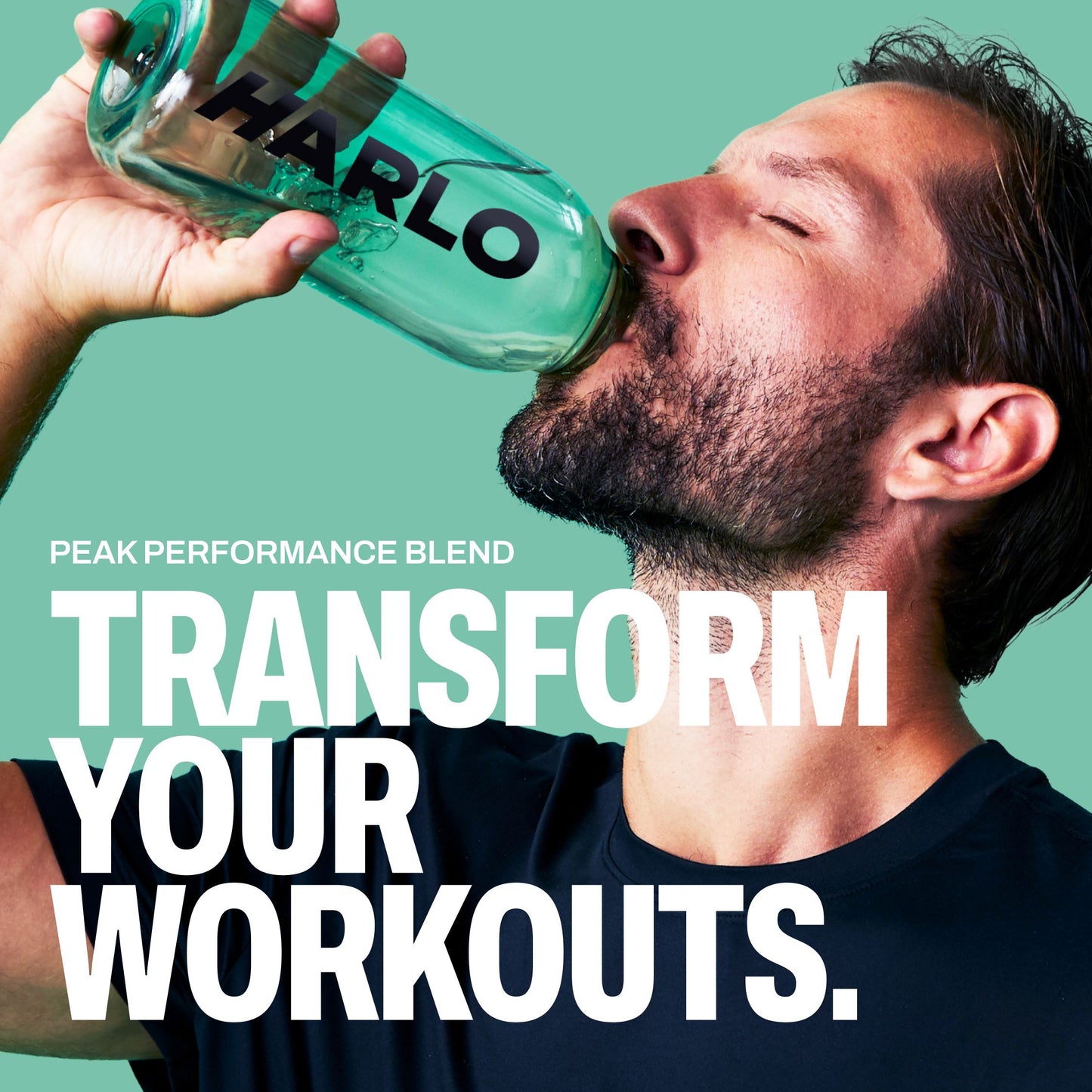 Harlo 3-in-1 Performance Hydration Drink Mix – Electrolytes, Creatine & Collagen