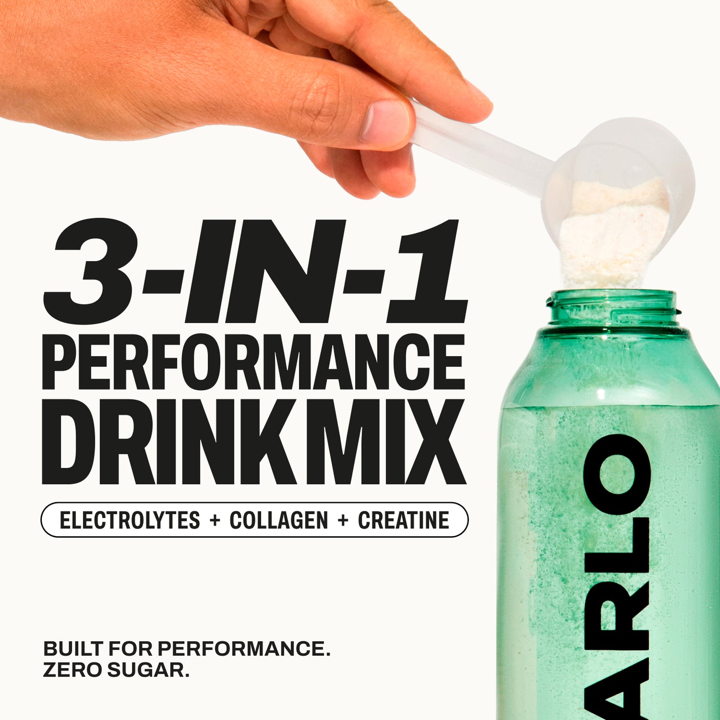 Harlo 3-in-1 Performance Hydration Drink Mix – Electrolytes, Creatine & Collagen