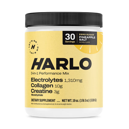 Harlo 3-in-1 Performance Drink Mix - Free Trial!