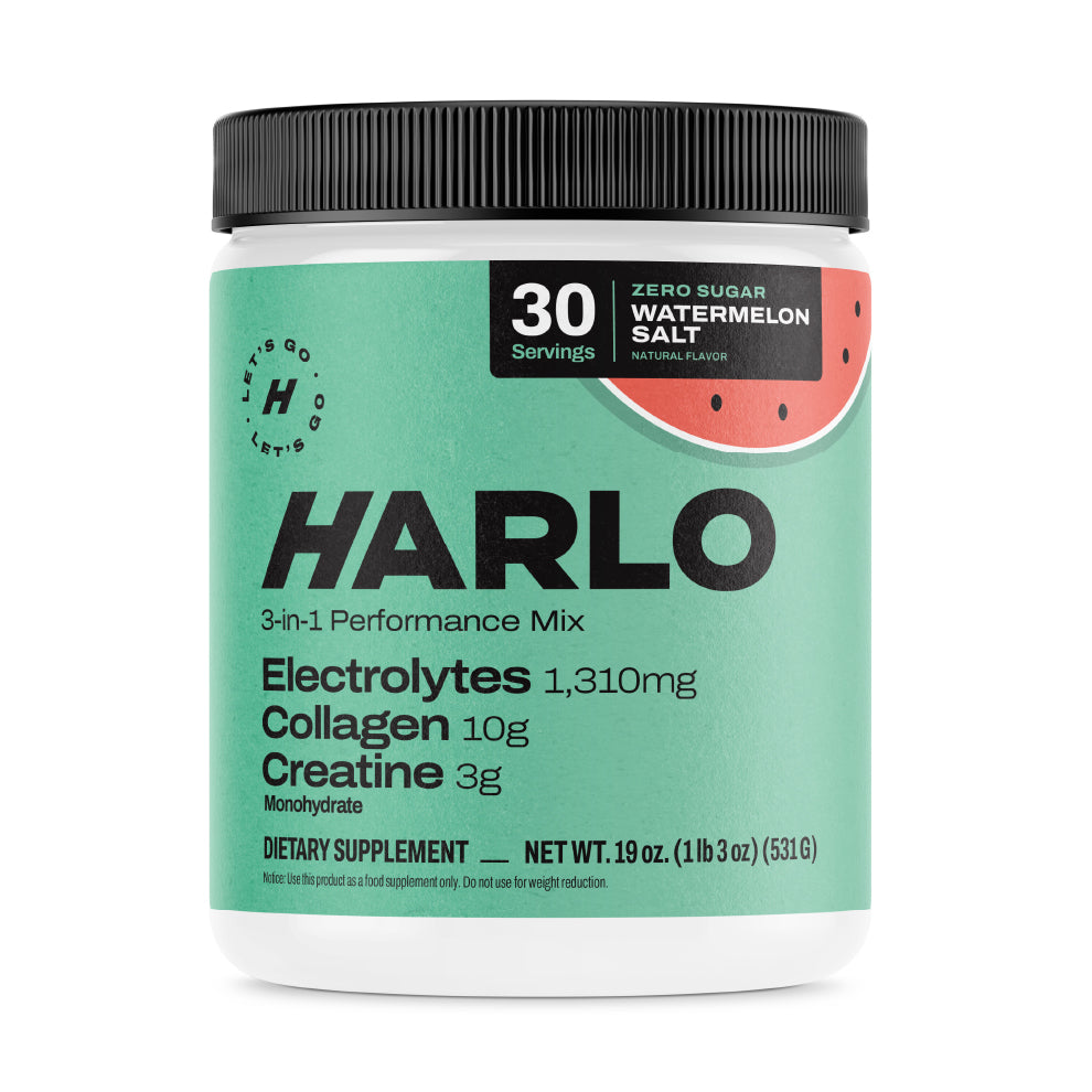 Harlo 3-in-1 Performance Drink Mix - Free Trial!