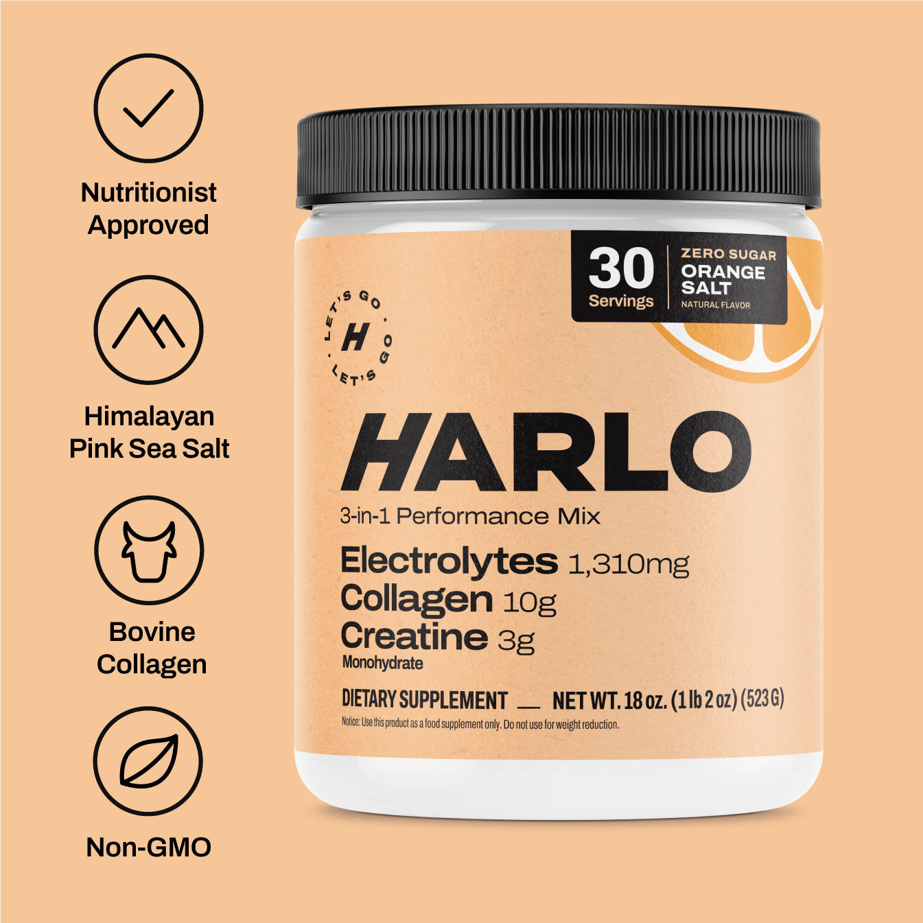 3-in-1 Electrolytes, Collagen & Creatine | Performance Drink